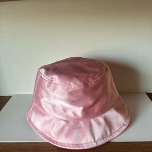 Women’s shiny Pink y2k Bucket Hat